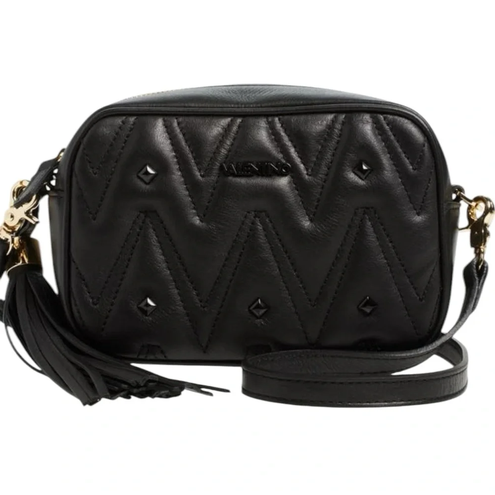 Valentino by Mario Valentino Amel Diamond Stud Crossbody Bag – NWT with Dust Bag - Picture 1 of 7